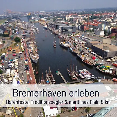Fewos-bremerhaven, Am In -langen - 3 Schlafzimmer, Garage, Loggia&wlan - Ideal Für Familien&homeoffice Geestland