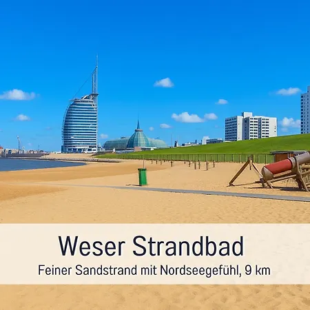 Fewos-bremerhaven, Am In -langen - 3 Schlafzimmer, Garage, Loggia&wlan - Ideal Für Familien&homeoffice Apartamento